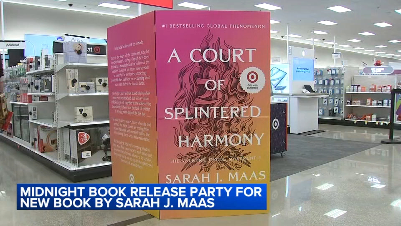 New 'ACOTAR' book 6 released: 'A Court of Splintered Harmony' by Sarah J. Maas is here; how to read series in order
       — Deerfield Community news