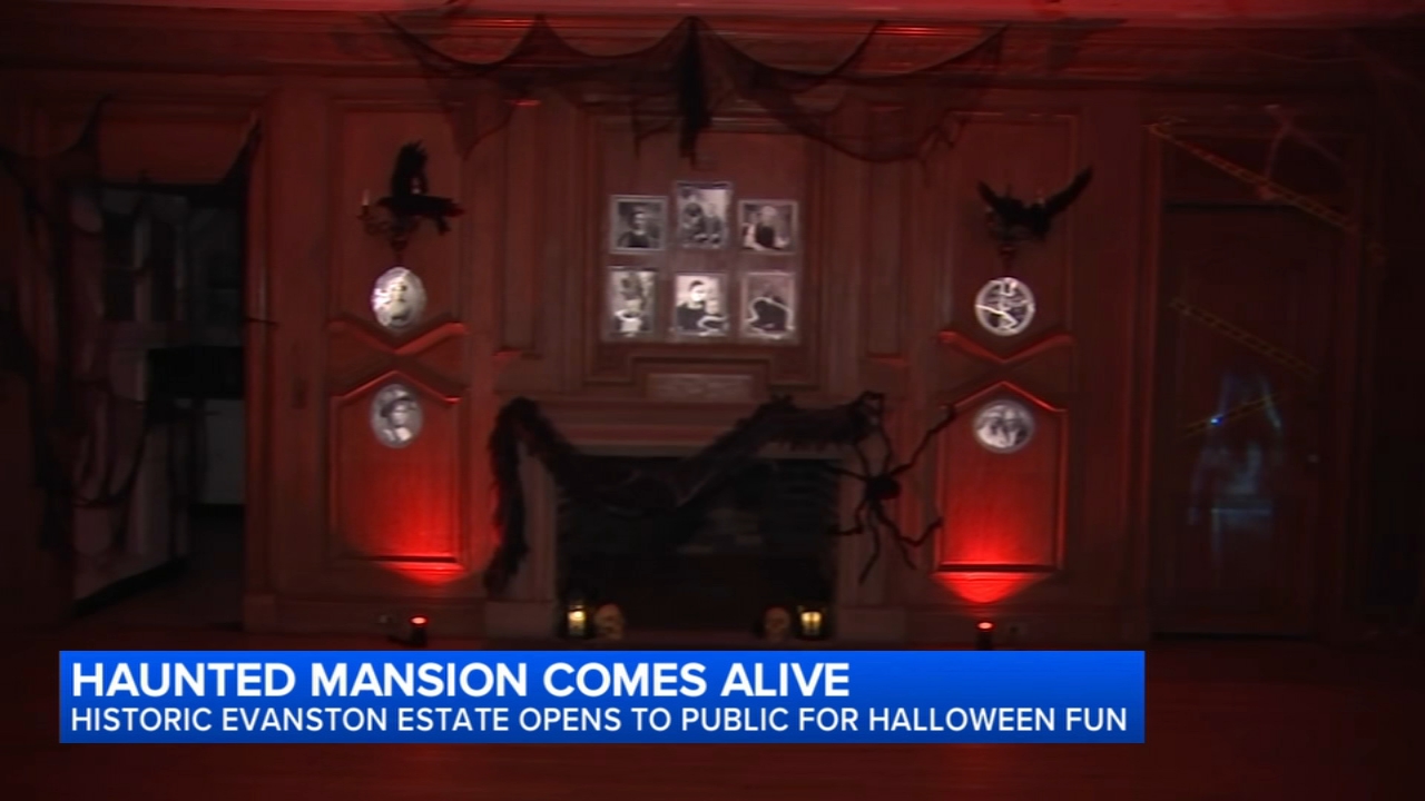 Evanston's historic Harley Clarke Mansion to welcome visitors for Halloween | ABC7 gets inside look
       — ABC7 Chicago (WLS-TV)