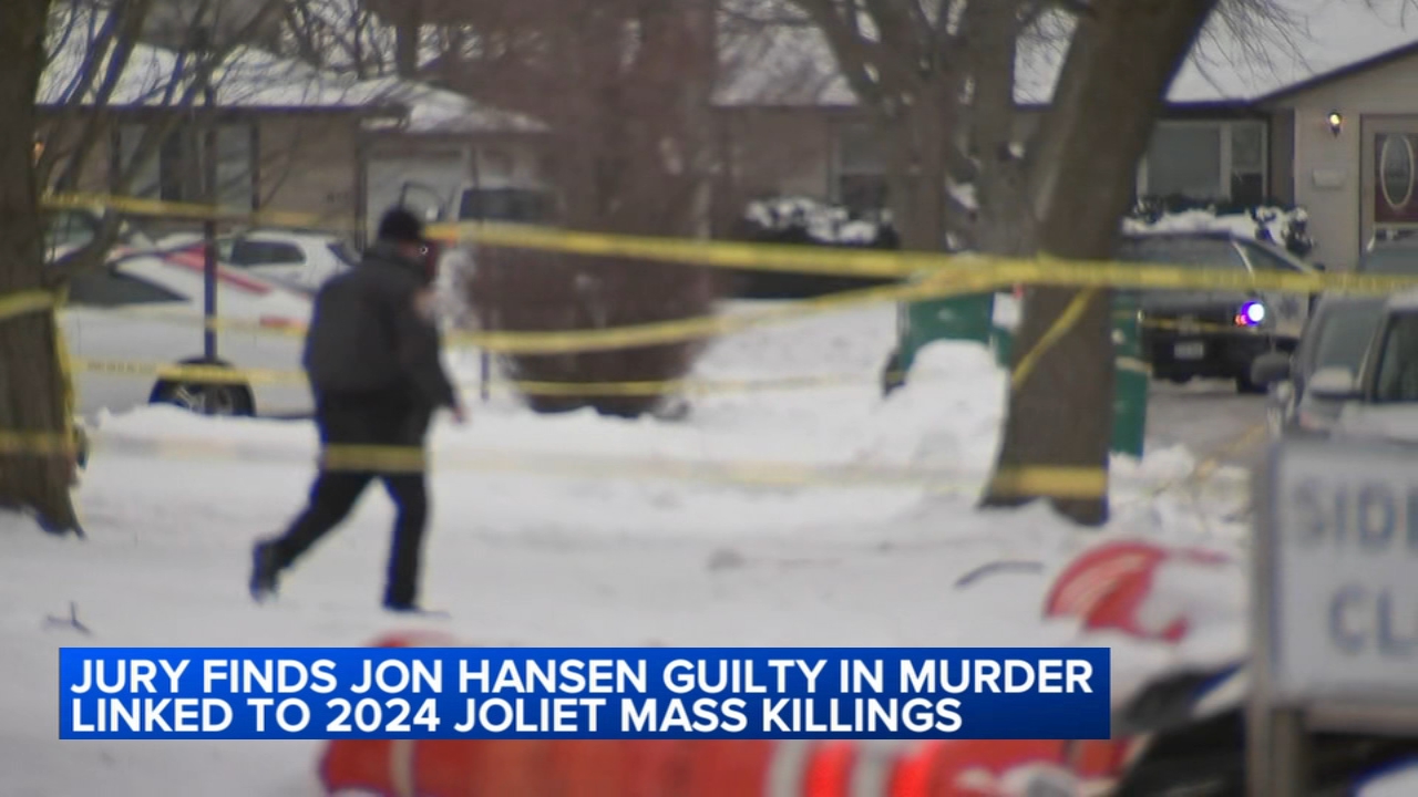 Man found guilty in deadly Joliet shooting tied to 2024 murder spree, Will County officials say
       — ABC7 Chicago (WLS-TV)
